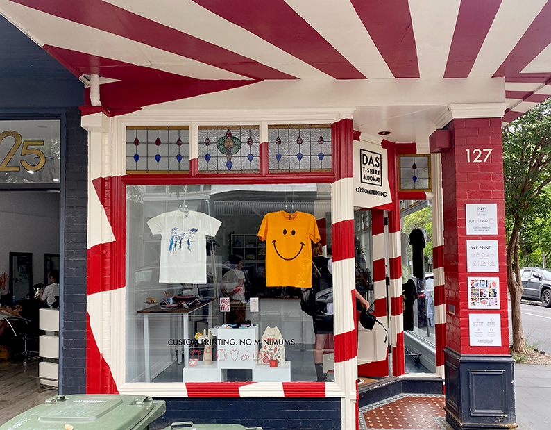 Tee shirt printing fitzroy top