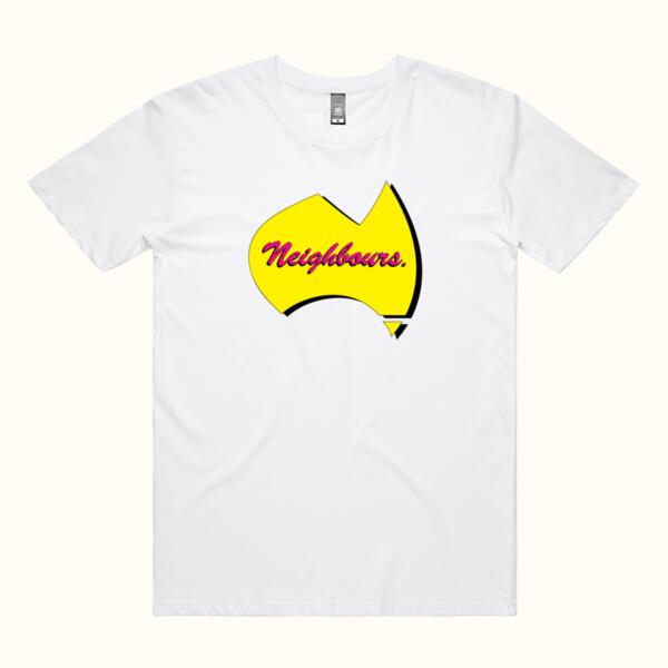 Map Of Aussie Tee - White Thumbnail