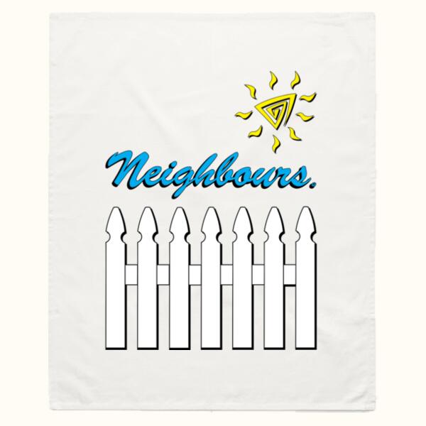 Over The Fence Tea Towel Thumbnail